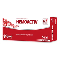 VETFOOD HemoActiv lizdinė plokštelė 60 kapsulių