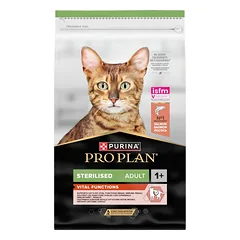 PRO PLAN Sterilised Vital Functions Katėms skirtas maistas su daug lašišos, 10 kg