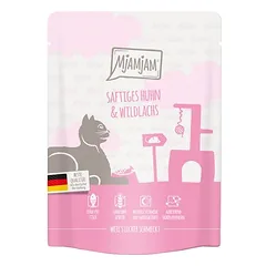 MjAMjAM Quetschie, drėgnas maistas katėms 6 x 300 g — 4 nuotrauka