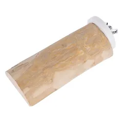 TIAKI Vogelsitzstange aus Java-Holz, flach, TIAKI Vogelsitzstange aus Java-Holz, flach Größe S: Ø 4-5 x L 10 cm — 4 nuotrauka