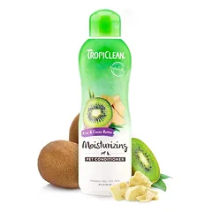 TropiClean Kiwi & Cocoa Butter Drėkinamasis Kondicionierius Šunims ir Katėms 355ml — 2 nuotrauka
