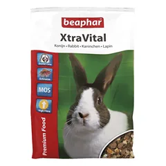 Beaphar Xtra Vital Rabbit Food visavertis aukščiausios klasės pašaras triušiams, 2,5 kg