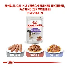 Royal Canin Sterilised padaže, drėgnas maistas katėms — 5 nuotrauka
