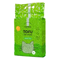 Expertus Tofu kraikas katėms, žaliosios arbatos kvapo, 6l (2,6kg) — 3 nuotrauka