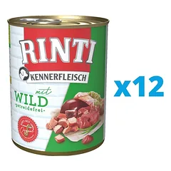 RINTI Kennerfleisch Game elniena 12 x 400 g