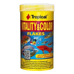 Tropical Vitality&Color spalvas ryškinantis pašaras žuvims 1000 ml