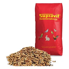 Supravit kanarėlių pašaras be rapsų - pašaras kanarėlėms visus metus, 25kg — 2 nuotrauka