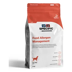 Specific CDD Food Allergen Management sausas maistas šunims
