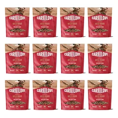 CARNILOVE Dog Crunchy Snack Wild Boar 12x200g traškūs skanėstai su šernu suaugusiems šunims