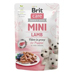Brit Care Mini wet Lamb fillets in gravy 85 g