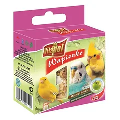 Vitapol mineralinis akmuo paukščiams, su obuoliais (2 vnt) 35g