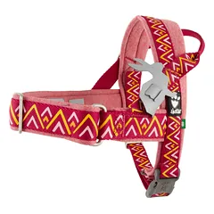 Hurtta Razzle - Dazzle H - Petnešos Beetroot - Reguliuojamos norvegiškos petnešos šuniukams ir šunims - 55 - 65 cm
