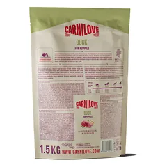 CARNILOVE Active Salmon&Turkey for Puppies sausas pašaras šuniukams su lašiša ir kalakutiena, 1,5 kg — 2 nuotrauka