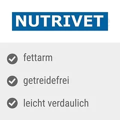 12 kg + 3 kg gratis! 15 kg Nutrivet Inne Dog Balance 