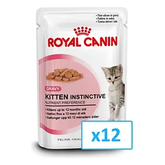 Royal Canin Kitten Instinctive padaže 85 g X 12