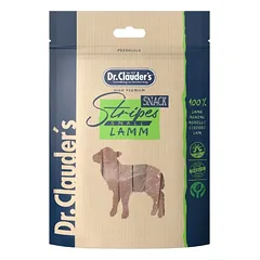 DR. CLAUDER’S vytintos ėrienos skanėstas juostelėmis šunims ir katėms 80g
