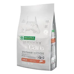 NATURES PROTECTION Superior Care Grain Free White Dog Junior visų veislių šunims 1,5kg