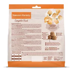 Nature's Variety Completed Mini Liofilizuoti skanėstai mažųjų veislių šunims su vištiena 120 g — 2 nuotrauka