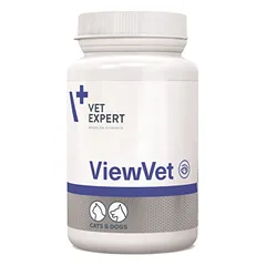 VETEXPERT View Vet pašaro papildas šunims ir katėms, akių funkcijai, N45