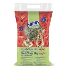 Bunny Fresh Grass Hay su obuoliais šienas graužikams - Pet24