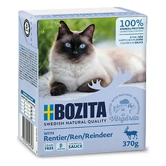 Konservai katėms Bozita Cat su elniena, 370 g