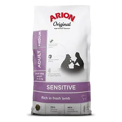 ARION Original Sensitive Adult Medium Lamb Rice 12 kg