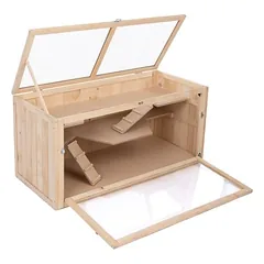TIAKI medinis narvas žiurkėnams XL, L 115 x B 50 x H 55,3 cm — 2 nuotrauka