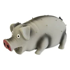 Dog Fantasy Žaislas Lateksinė Kiaulytė su Garseliu Mix, 10 cm — 3 nuotrauka