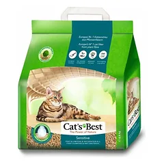 Cat's Best Sensitive 20L kraikas katėms, medžio drožlių, 7,2 kg