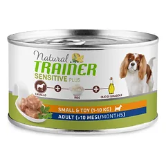 Trainer Sensitive Plus MINI Horse konservai su arkliena 150g photo