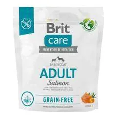 Brit Care Grain-free Adult Salmon begrūdis, sausas maistas šunims, 1 kg