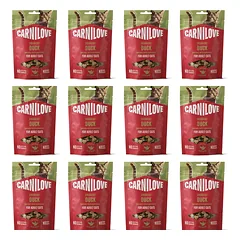 CARNILOVE Crunchy Snack Cat Duck 12x50 g su antim