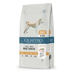 QUATTRO Extra Poultry su paukštiena sausas šunų pašaras, 12kg — 2 nuotrauka