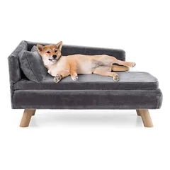 Augintinių sofa-lova, Pilka, 81 × 51 × 47 cm — 3 nuotrauka