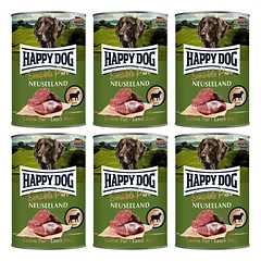 HAPPY DOG Sensible Pure Naujoji Zelandija Aviena 6x400 g drėgnas maistas šunims