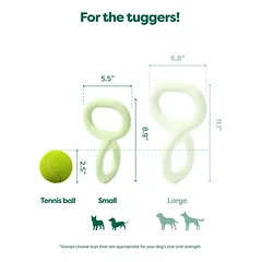 Earth Rated Chew Toy gumos žaislas šunims, dydis S — 3 nuotrauka
