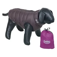 Nobby Light violetinė dvipusė striukė šuniui, 23 cm — 2 nuotrauka