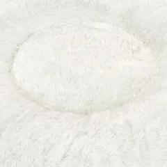 zooplus Exclusive mišrus rinkinys: guolis šunims Flocke + tinkami atsarginiai užvalkalai, Lova Ø 90 x H 20 cm + atsarginis užvalkalas Ø 90 cm, šviesiai pilka (su pleduku) — 4 nuotrauka
