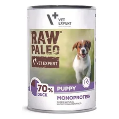Raw Paleo konservai šuniukams su antiena 6×400 g