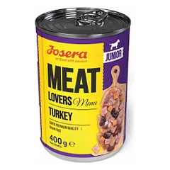 Josera Meat Lovers Junior konservai šunims su kalakutiena, 400 g