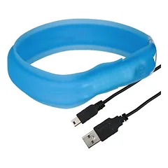 Trixie USB Flash švytintis antkaklis ilgaplaukiams