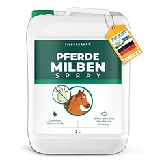 Silberkraft purškiklis nuo erkučių arkliams – atbaidantis purškiklis (repelentas) nuo erkučių, Ekonominė pakuotė: 4 x 500 ml — 3 nuotrauka