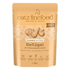 catz finefood Kitten paketėliai, drėgnas maistas kačiukams — 4 nuotrauka