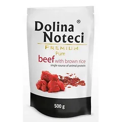 Dolina Noteci Premium Pure Jautiena su rudais ryžiais 500g