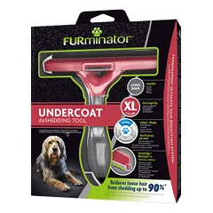 FURminator deShedding šukos ilgaplaukiams šunims XL