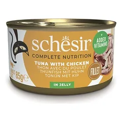 Schesir tunas su vištienos filė drebučiuose 85 g
