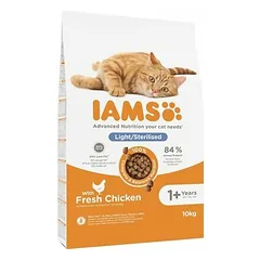 IAMS Cat Adult Sterilised su vištiena, sausas maistas katėms 10 kg