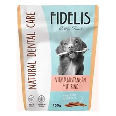FIDELIS kramtomoji lazdelė Vital su jautiena, skanėstai šunims (150 g)