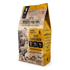 WIEJSKA ZAGRODA Kalakutiena su vištiena kačiukams, 2 x 1,6 kg