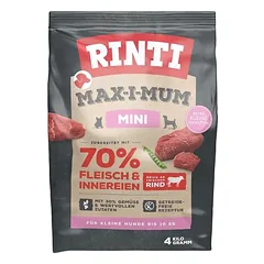 RINTI Max-I-Mum Mini sausas maistas šunims 4 kg